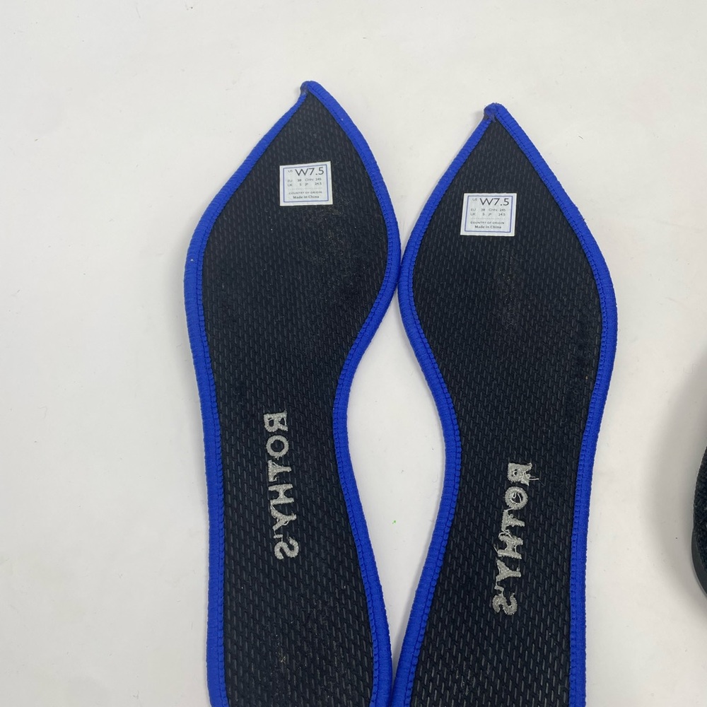 Rothy's Black and Blue Flats - Picture 8 of 8